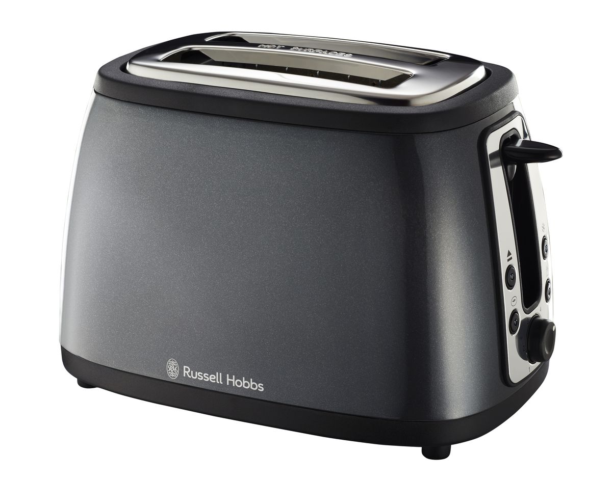 Russell Hobbs Legacy Storm Grey 2 Slice Toaster 856260 Buy Online